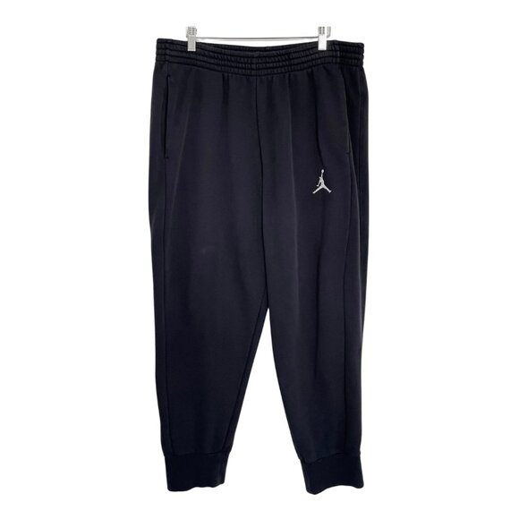 Jordan Other - Jordan Jogger Sweatpants Mens XXL Black Fleece Jumpman White AA5591-010
